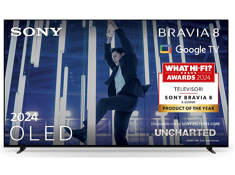 Sony Bravia 8 Xr83 TV Oled, 65", Oled 4K
