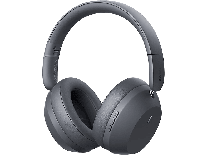 BASEUS Bass 35 Max Wireless Bluetooth Kulak Üstü Kulaklık Siyah