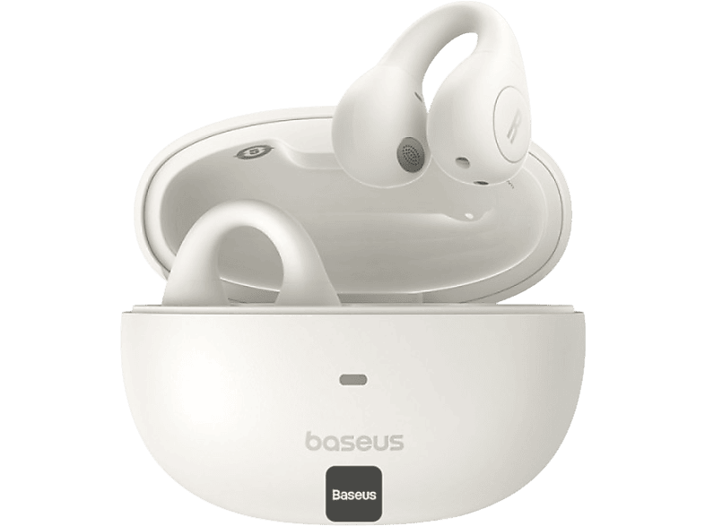 BASEUS AirGo AS01 Open-Ear TWS Kablosuz Bluetooth Kulak İçi Kulaklık Beyaz