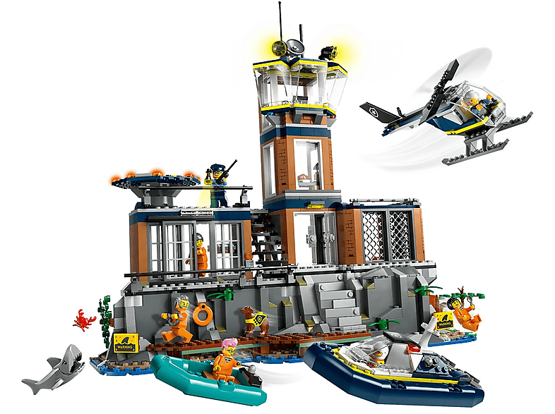 Costruzioni Lego Prigione isola polizia