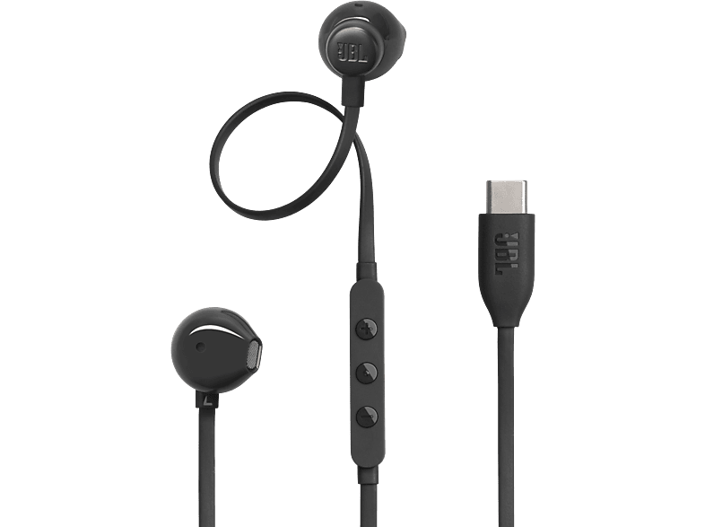 JBL Oortjes Tune 305c In Ear Wired Usb-c Black