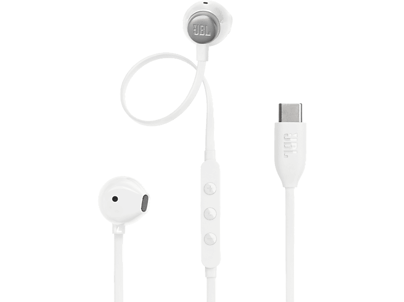 JBL Oortjes Tune 305c In Ear Wired Usb-c White