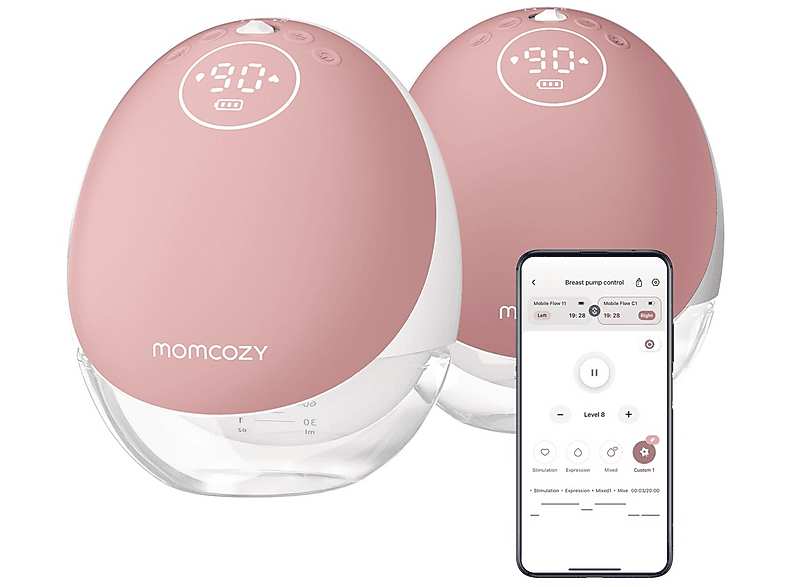 Tiralatte indossabile momcozy M9 Mobile Doppio