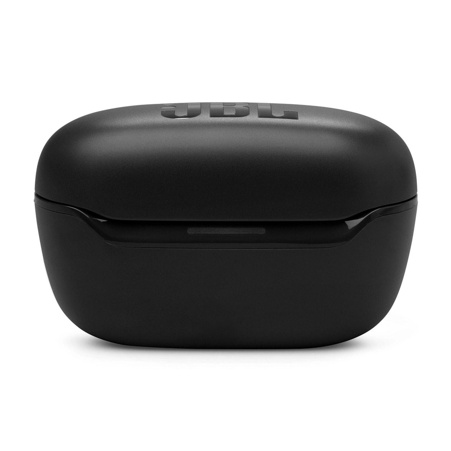 Closed black case with JBL logo.