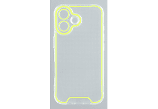 CASE AND PRO iPhone 16 vékony TPU szilikon hátlap, neonzöld (FLU-IPH16-NGR)