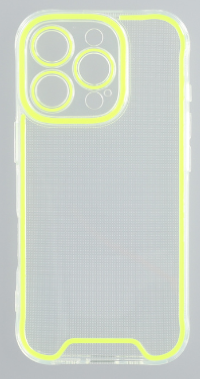 CASE AND PRO iPhone 16 Pro Max vékony TPU szilikon hátlap, neonzöld (FLU-IPH16PM-NGR)