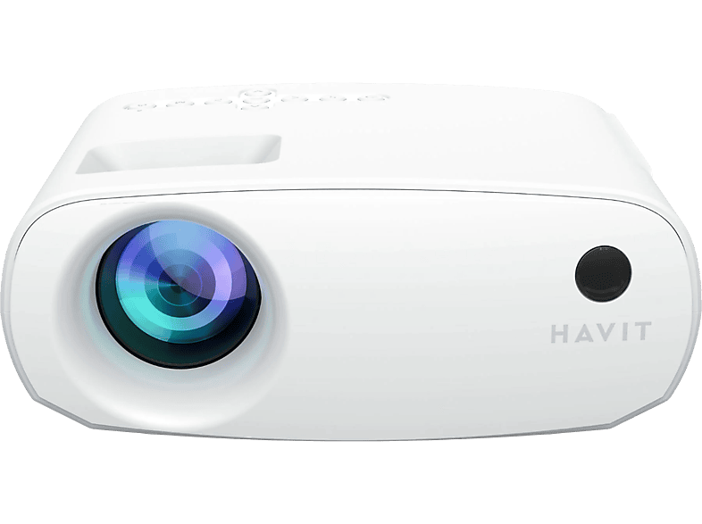 HAVIT Pj207 Pro Smart 1080P Destekli Android TV Projeksiyon Cihazı Beyaz