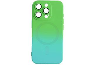 CASE AND PRO iPhone 16 Pro mágneses design tok, kék-zöld (MAG-IPH16PR-BLGR)