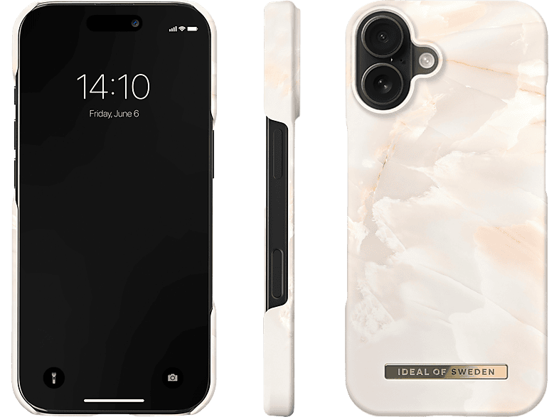 Thumbnail - IDEAL OF SWEDEN Rose Pearl Marble, Backcover, Apple, Iphone 16 Plus,