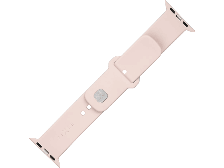 FIXED Sportos szilikonszíj Apple Watch 38/40/41mm-es okosórához, pink (FIXSST2-436-PI)