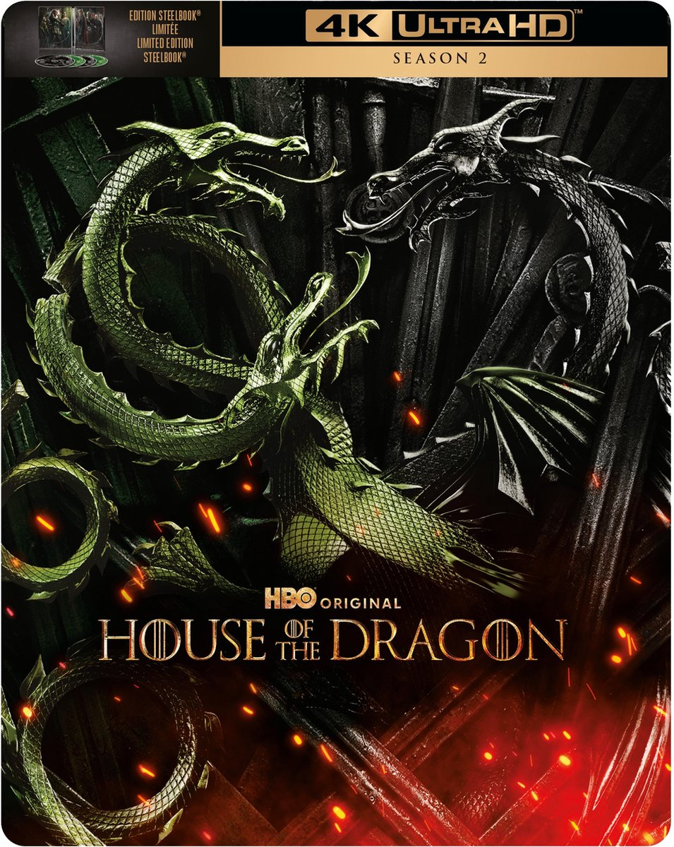 Warner Bros. Entertainment Ned House Of The Dragon - Seizoen 2 4k Ultra Hd Blu-ray afbeelding
