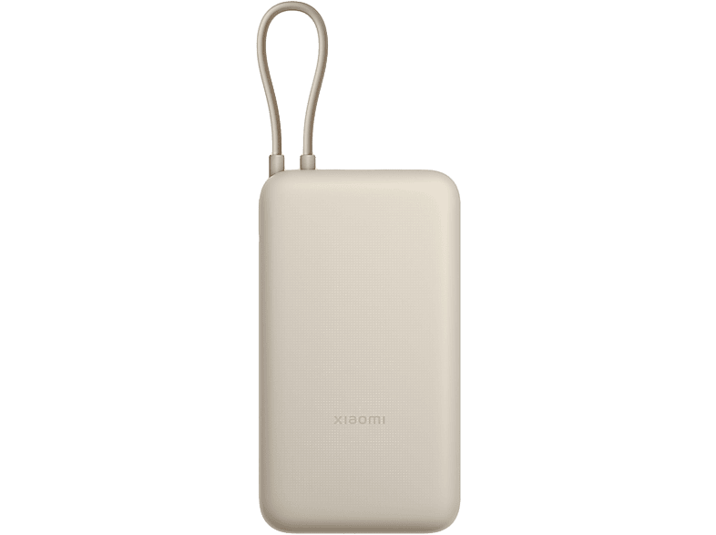 XIAOMI 33W Power Bank beépített kábellel, 20000mAh, világosbarna (BHR8851GL)