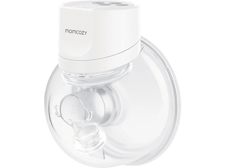 Momcozy BP168-WH00BA-A S12 Pro Tragbare Milchpumpe, Weiß, Single