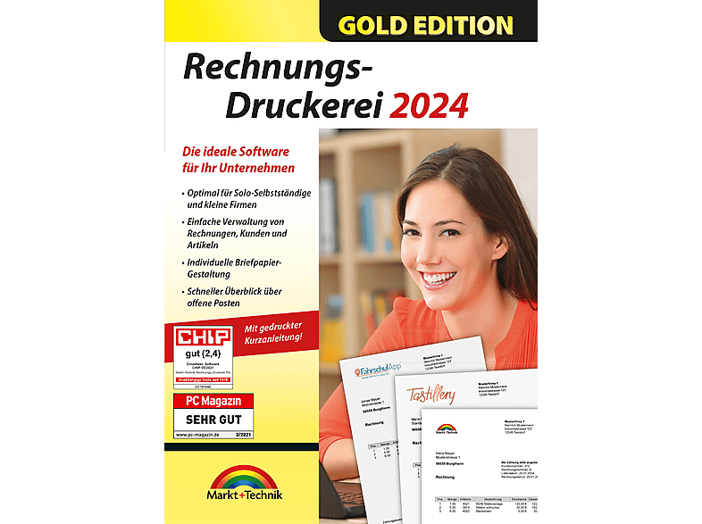 Markt+Technik Rechnungsdruckerei Gold Edition