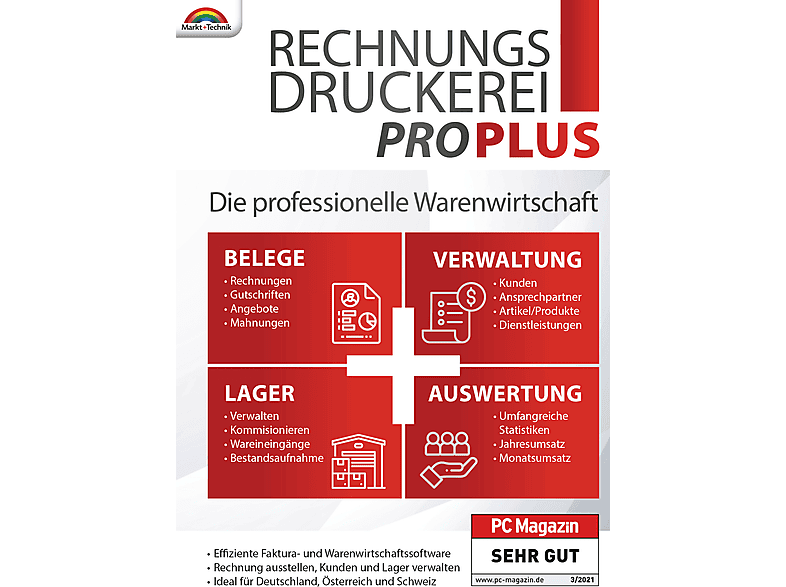 Markt+Technik Rechnungsdruckerei Pro Plus