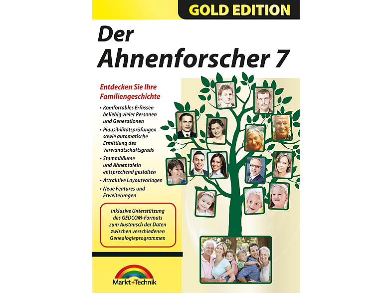 Markt+Technik Ahnenforscher 7 Gold Edition