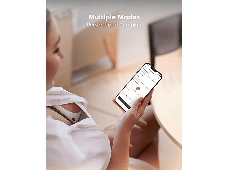 Momcozy BP225-NR71BA-A M9 Mobile Flow™ Freihändige Milchpumpe, Double — Foto 2 von 5