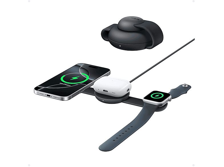 Caricatore Magsafe Anker MagGo Foldable 3-in-1