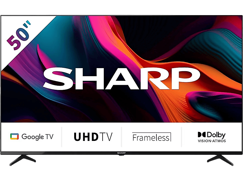 Telewizor LED SHARP 50GL4460E 50'' 4K Google TV Chromecast