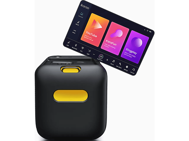 Ikarao Break X1 Karaoke Machine mit 13.3 Zoll Touchscreen; All-in-One-Karaokemaschine — Foto 4 von 5