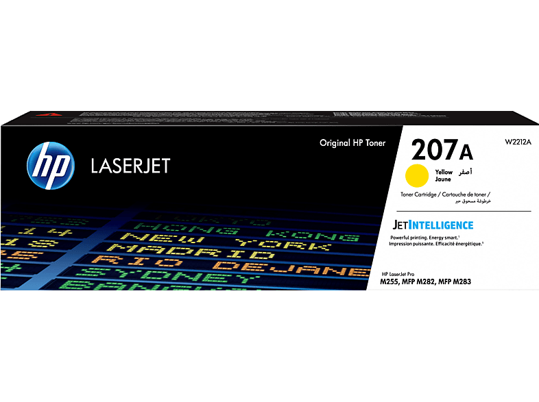 HP 207A LaserJet, Amarillo, W2212A