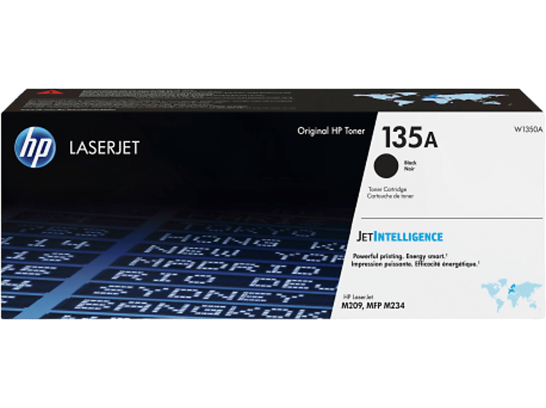 HP LaserJet 135A, W1350A, Negro