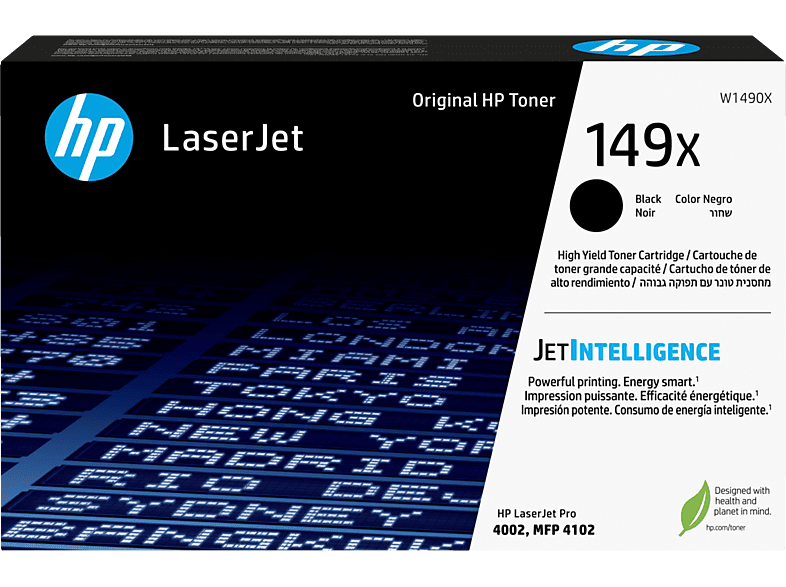 Tóner- HP LaserJet 149X, Alta capacidad, Negro