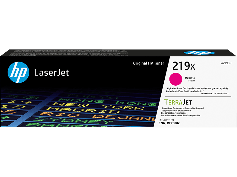 Tóner- HP 219X de alta capacidad Laserjet, Aproximadamente 3200 páginas, Planet Partners, Magenta