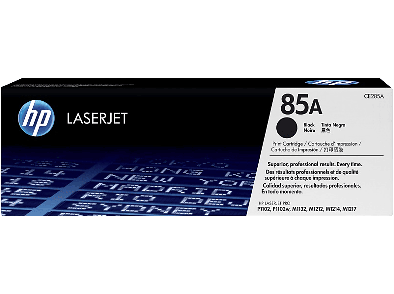 HP 85A, LáserJet, Negro, CE285A