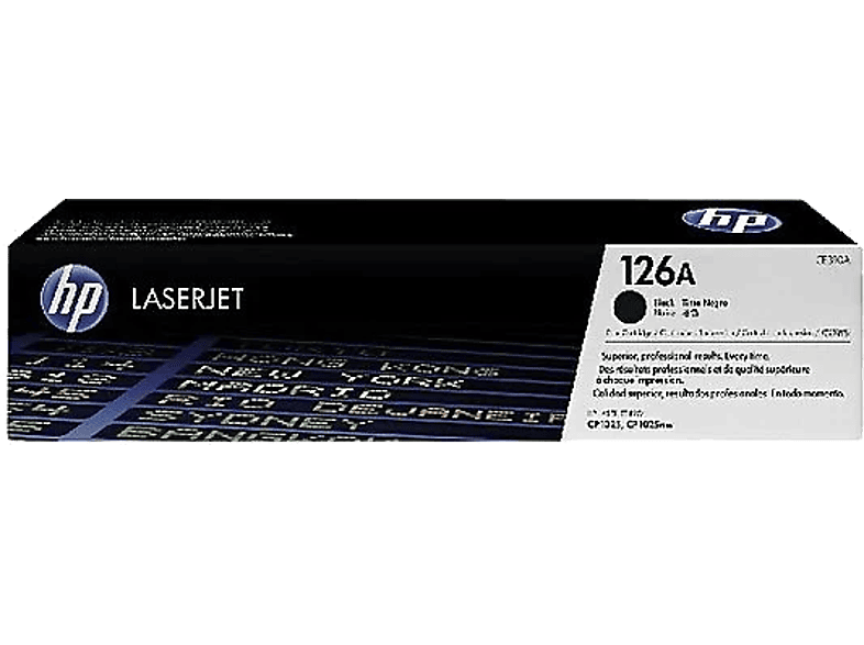 HP 126A LaserJet, Negro, CE310A
