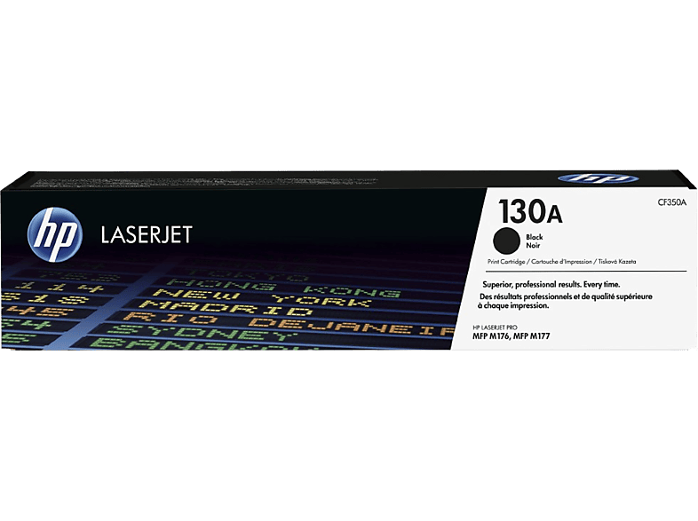 HP 130A LaserJet, Negro, CF350A