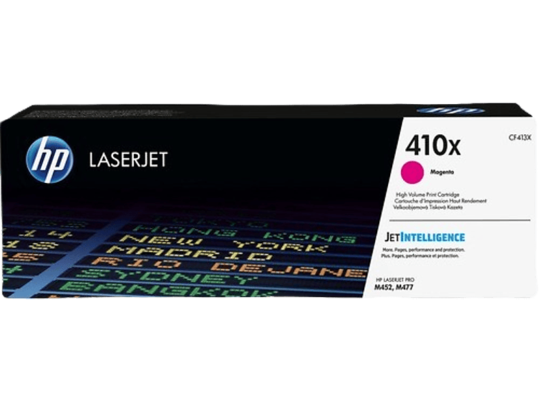 HP 410X LaserJet, Magenta, CF413X
