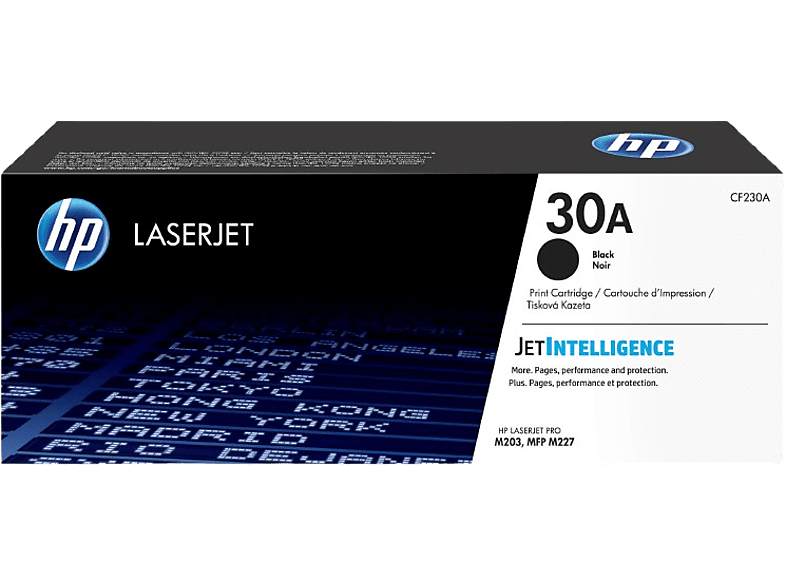 HP 30A LaserJet, Negro, CF230A