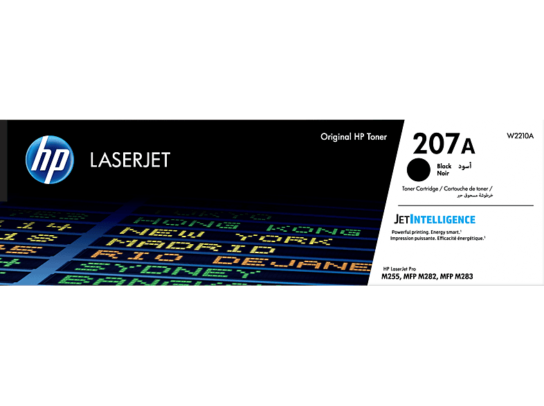 HP 207A, LaserJet, Negro, W2210A