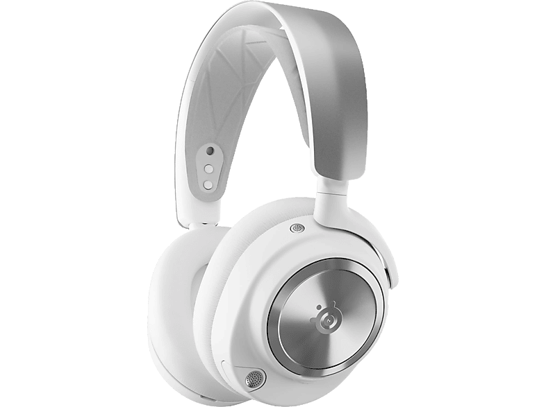 SteelSeries Arctis Nova Pro Wireless, Supraaurales, Bluetooth, Micrófono, Cancelación de ruido, Blanco