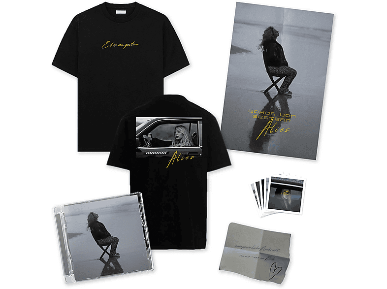 Alies - Echos von gestern (CD + T-Shirt XXL) [CD]