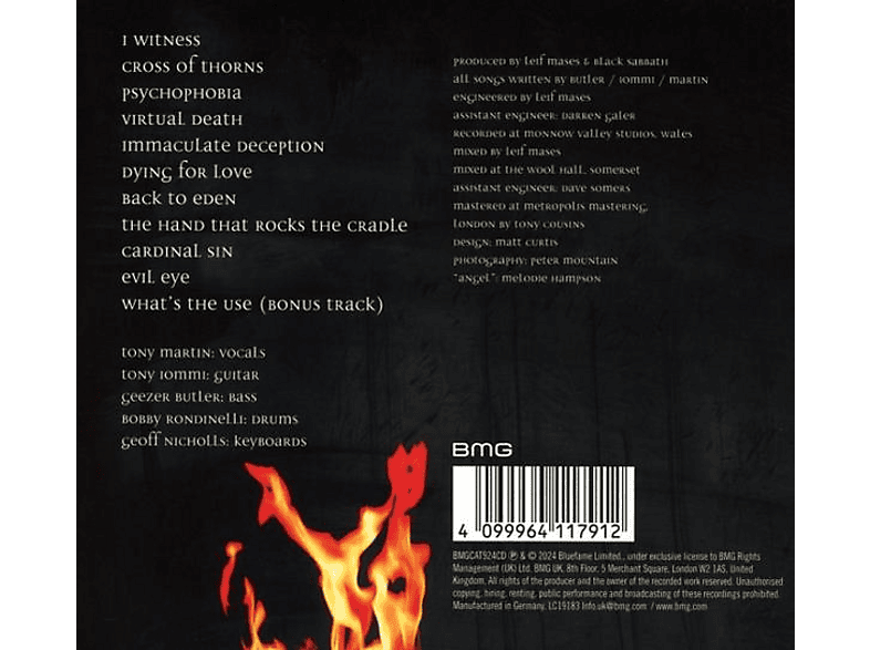 Thumbnail - Black Sabbath - Cross Purposes (2024 Remaster) (CD)