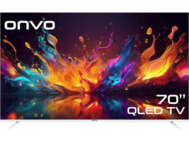 ONVO 70OVF9000UQ  70 inç 178 Ekran Uydu Alıcılı 4K Ultra HD Google Smart QLED TV