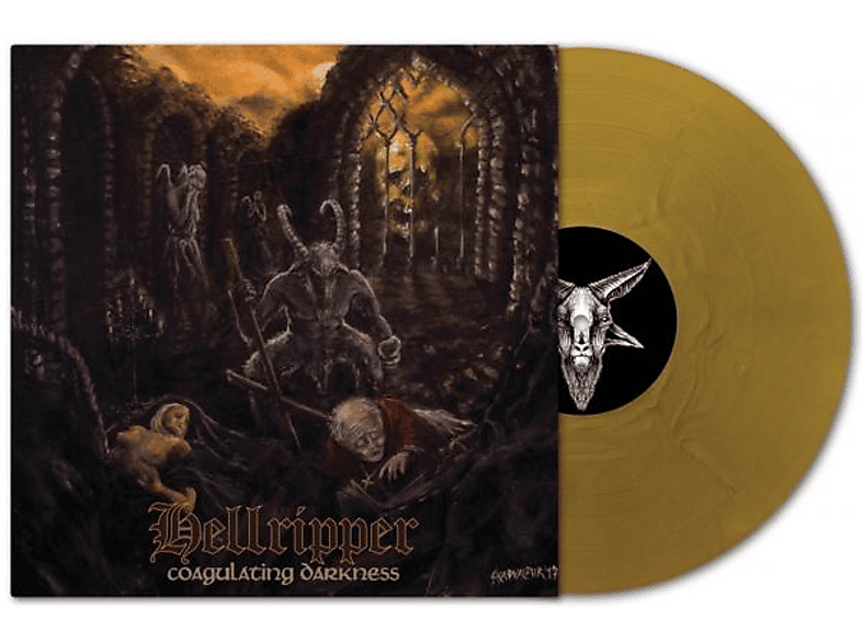 Hellripper - Coagulating Darkness (Ltd Gold Vinyl) - (Vinyl)