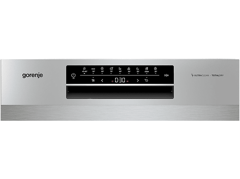 GORENJE ULTRABU16AESX Geschirrspüler (unterbaufähig, 598 mm breit, 42 dB (A), A)