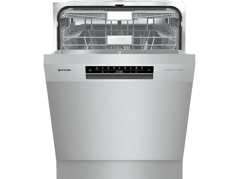 GORENJE ULTRABU16AESX Geschirrspüler (unterbaufähig, 598 mm breit, 42 dB (A), A)