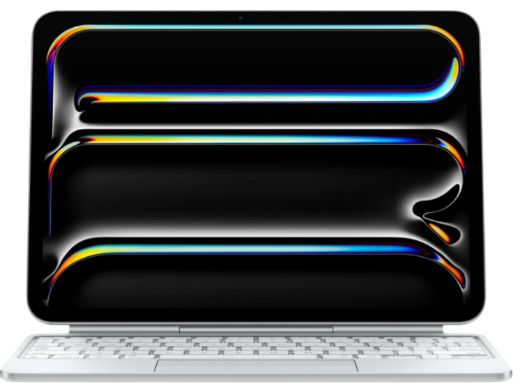APPLE 11 inç iPad Pro (M4) için Magic Türkçe Q Klavye Beyaz Fiyat