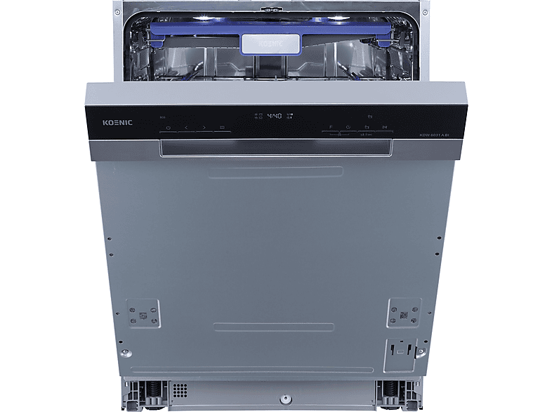 KOENIC KDW 6031 A BI Geschirrspüler (teilintegrierbar, 596 mm breit, 43 dB (A), A)