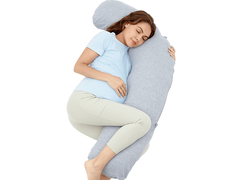 Momcozy Stillkissen J-Form; Körperkissen