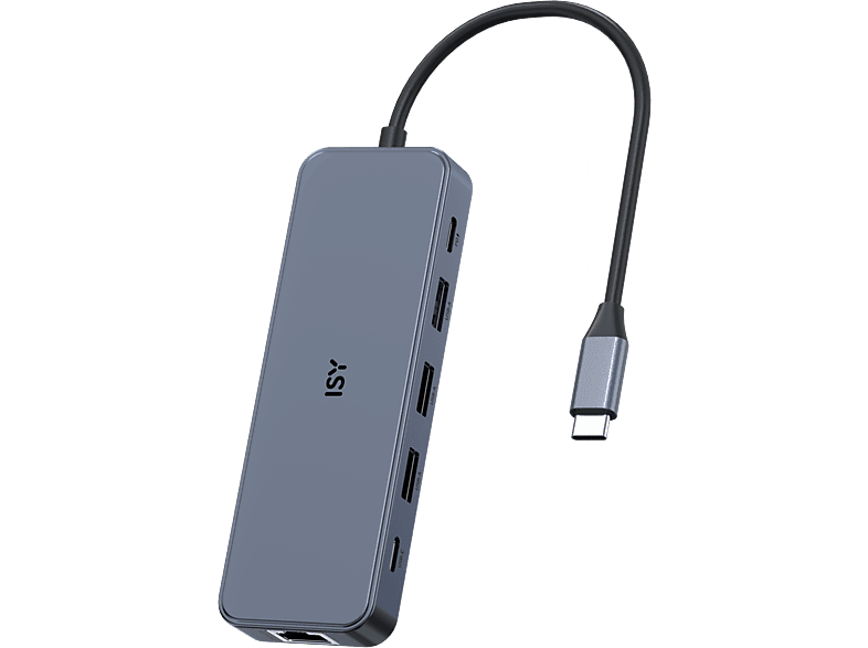 Adaptateur Multiport USB-C 10-en-1 ISY