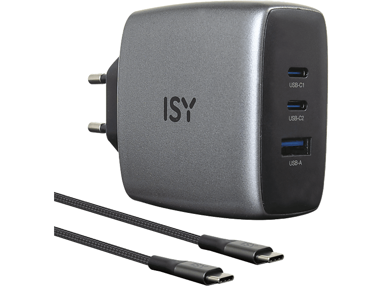 Chargeur secteur ISY 100W GaN