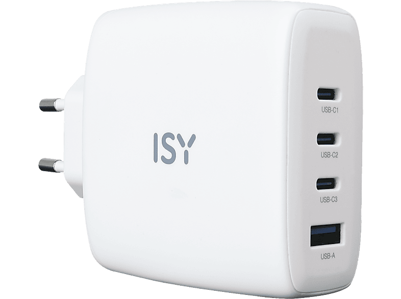 Chargeur GaN ISY 140W Blanc