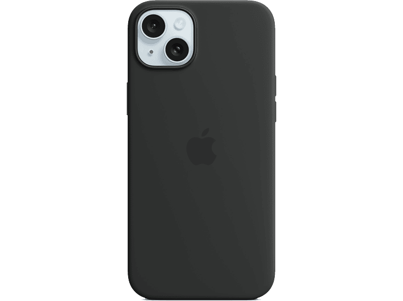 REACONDICIONADO Seminuevo Bueno Apple Funda de silicona con MagSafe para iPhone 15 Plus, Negro