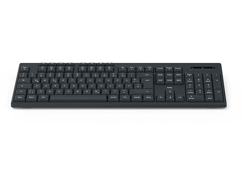 HAMA Klawiatura bezprzewodowa WK-200 czarna 4047443524065 – zdjęcie 3