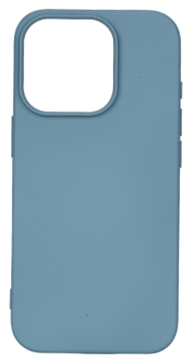 CASE AND PRO Premium szilikon tok, iPhone 16 Pro, óceán szíve (PREM-IPH16PR-LBL)